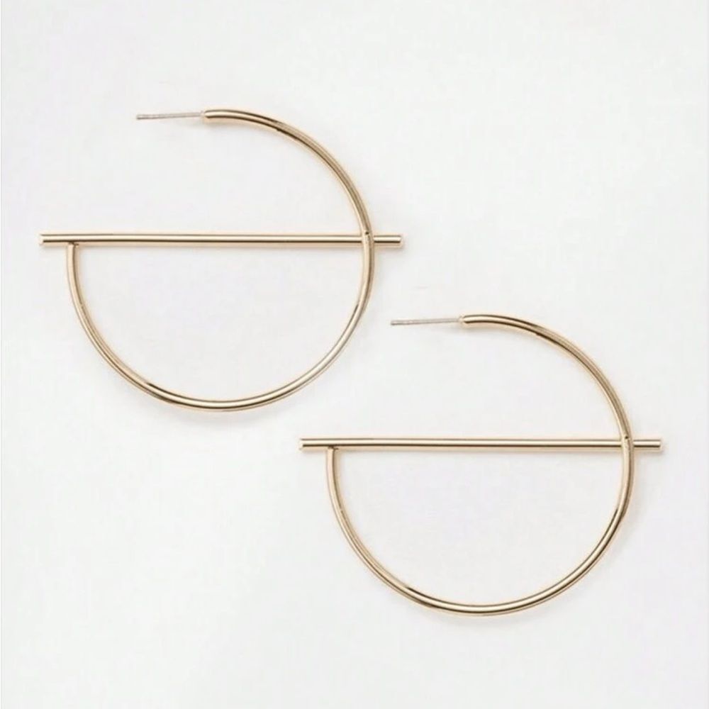 Hoop earrings N771 - Picture 2 of 4
